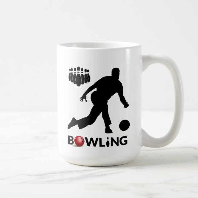 Tasse Homme Bowling (Droite)