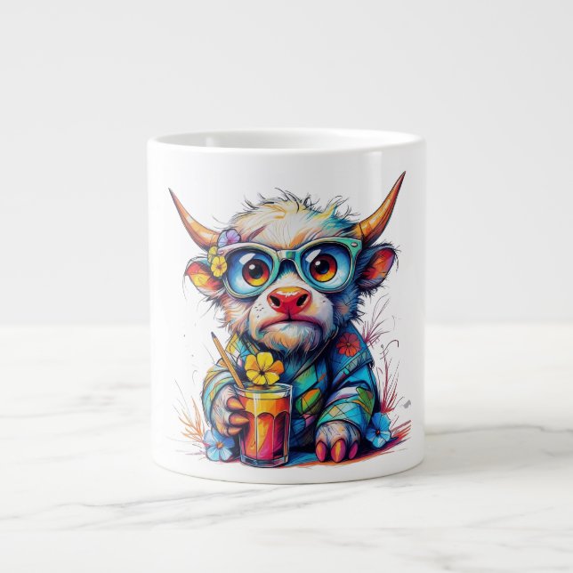 Tasse Humeur Calme : Édition île (Devant)