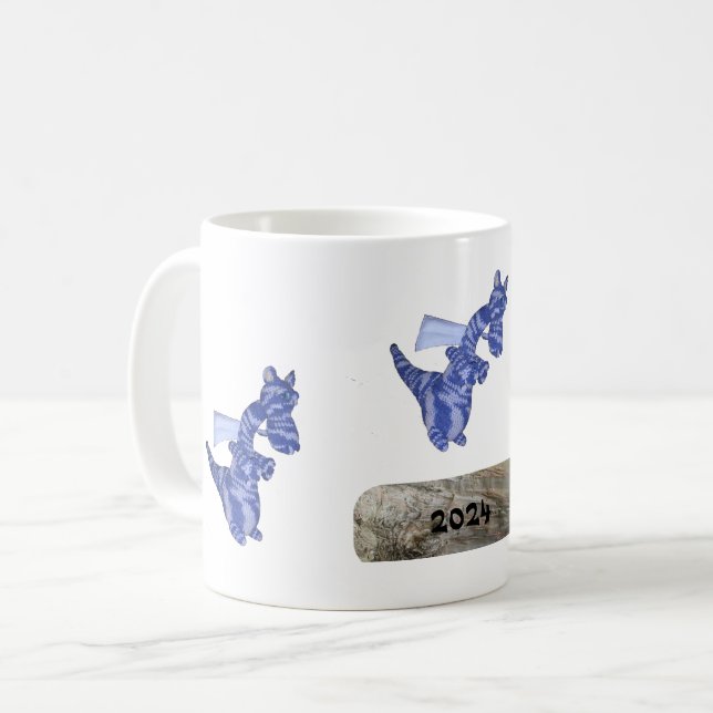 Tasse - Humour année bissextile 2024 (Devant gauche)
