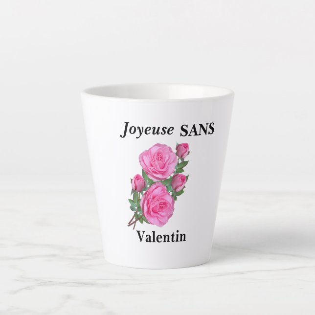 tasse humour "joyeuse sans Valentin" (Devant)