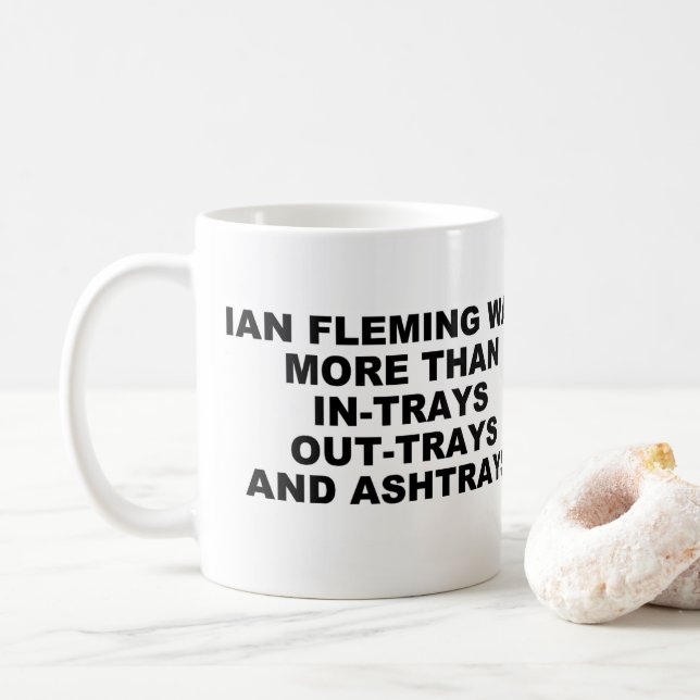 Tasse Ian Fleming (Avec donut)