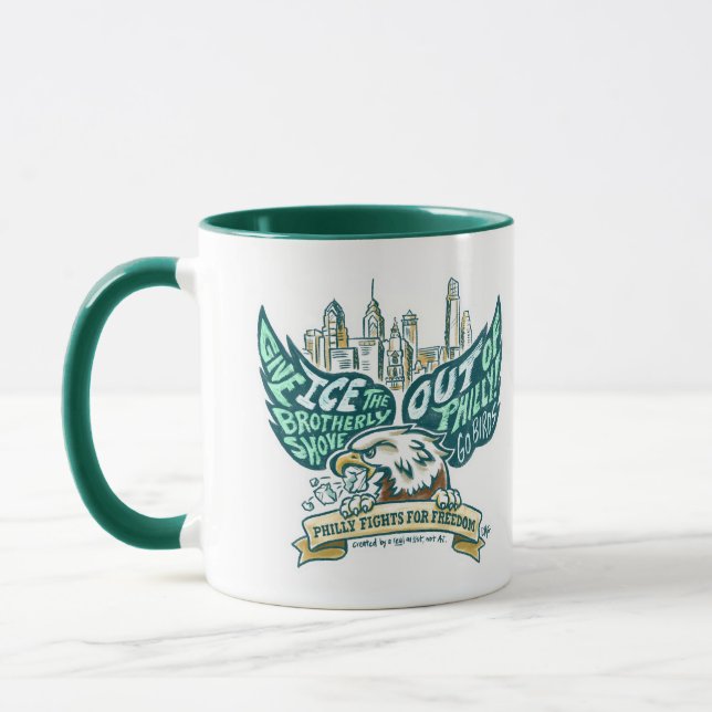 Tasse ICE Out / Allez les Oiseaux (Gauche)