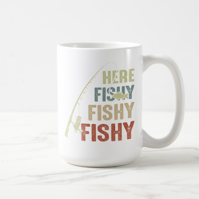 Tasse Ici Poisson Poisson Poisson (Droite)
