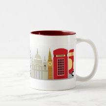 Tasse iconique de Londres