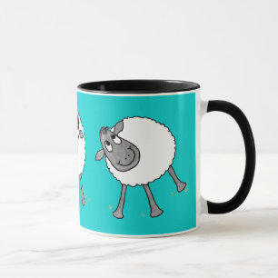 Tasse idiote de sonnerie de moutons d'amusement,