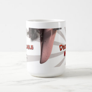 Tasse ignoble d'homme gauchère