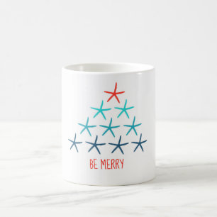 Tasse II d'arbre de Noël d'étoiles de mer