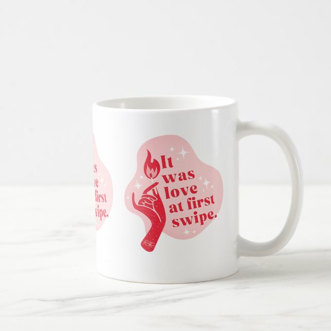 Tasse Il Était Amour Au Premier Balayage (Droite)