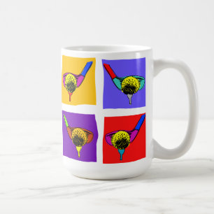 Tasse illustrée par golf