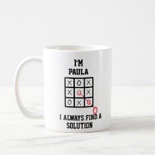 Tasse Im Paula je trouve toujours une solution