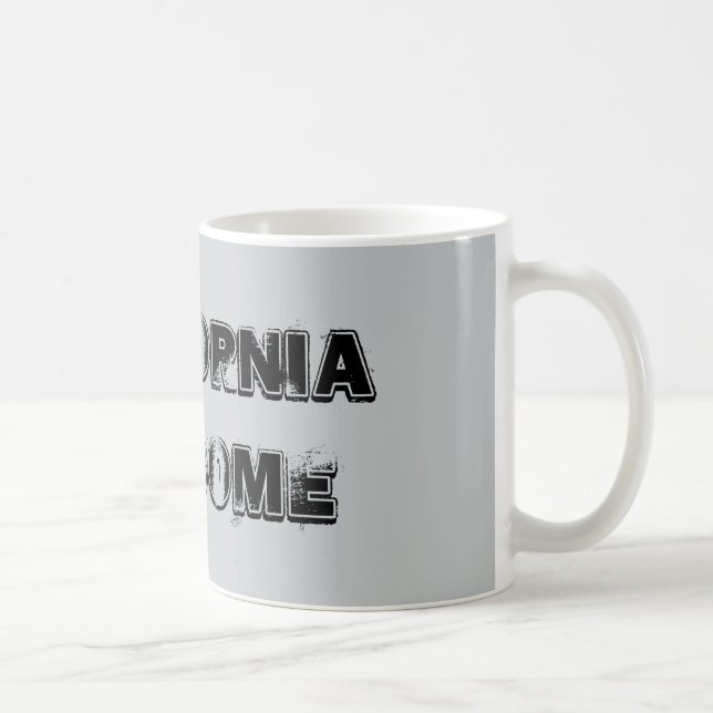 Tasse impressionnante de citation de la Californie (Droite)