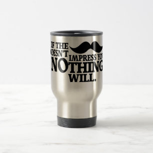 Tasse impressionnante de moustache - choisissez le