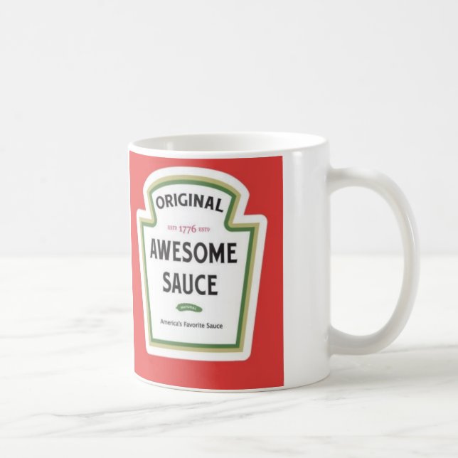 Tasse impressionnante de sauce (Droite)