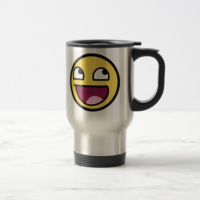 Tasse impressionnante de visage (Droit)