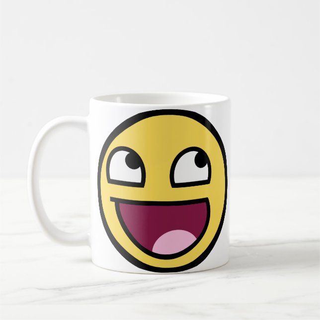 Tasse impressionnante de visage (Gauche)