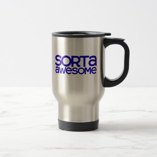Tasse impressionnante de voyage de Sorta (Droit)