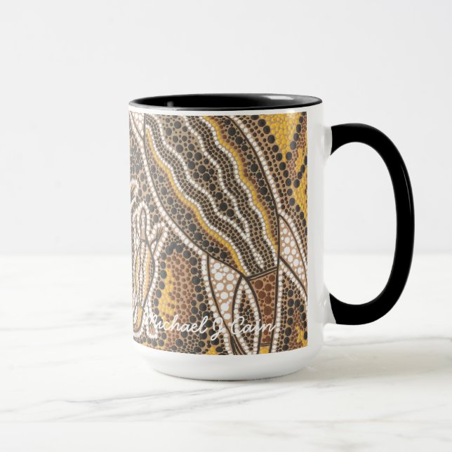 Tasse indigène d'art (Droite)