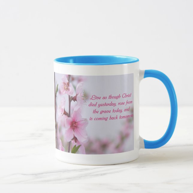 Tasse indiquante chrétienne (Droite)