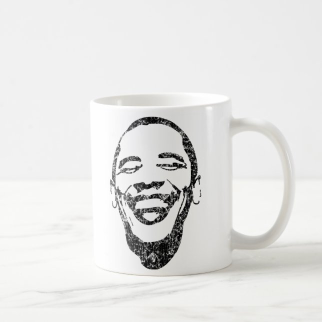 Tasse infectieuse d'Obama de vote de sourire (Droite)