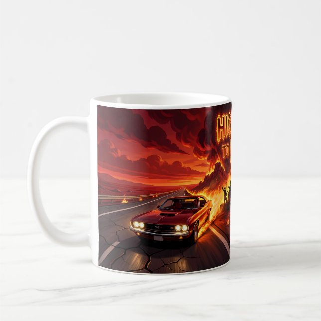 Tasse Infini Route de l'enfer (Gauche)