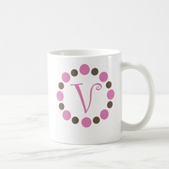 Tasse initiale "V " de Dotz (Droite)