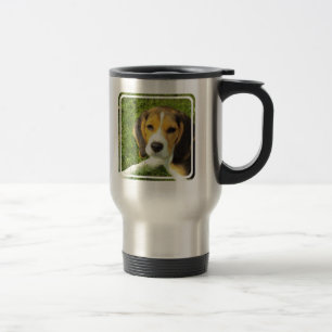 Tasse inoxydable de voyage de beagle