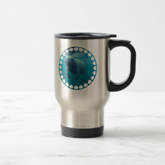 Tasse inoxydable de voyage de lamantin