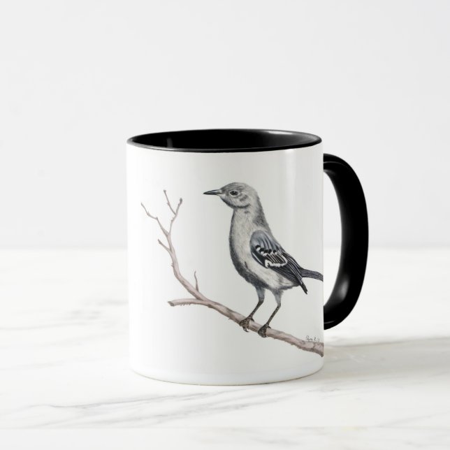 Tasse Inspirante du Moqueur du Texas (Devant droit)