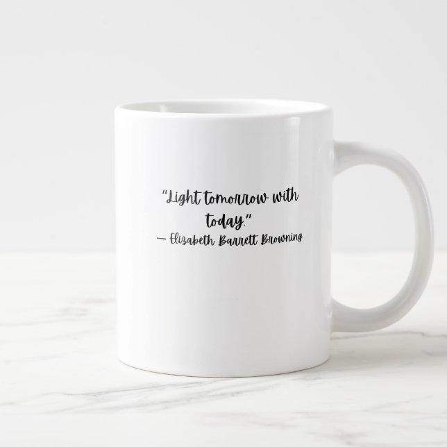 Tasse Inspirante Elizabeth Barrett Browning (Droite)