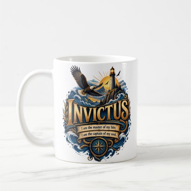 Tasse Inspirante Invictus (Gauche)