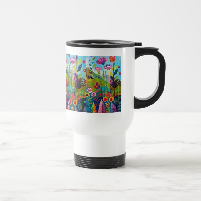 Tasse Inspirante pour Travail et Voyage" (Droite)