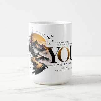 Tasse Inspirante Une Version Plus Lumineuse de Vou