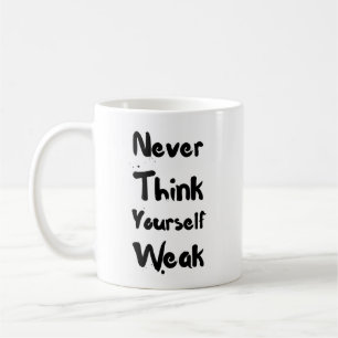 Tasse inspirée de citation