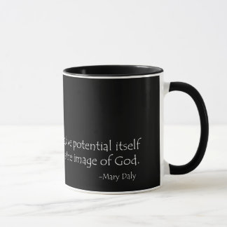 Tasse inspirée de citation avec le papillon
