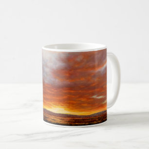 Tasse inspirée de lever de soleil