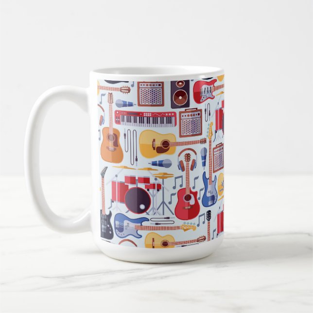 Tasse Instruments de Musique Musicaux (Gauche)