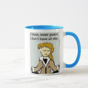 TASSE intérieure de paix/yoga/méditation