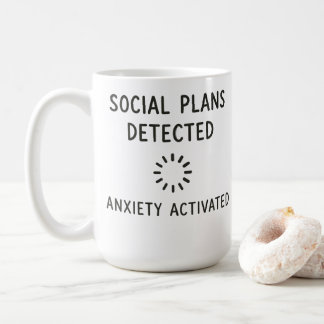 Tasse Introverti Drôle Déjà Mentalement Annulé