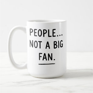 Tasse Introverti Sarcasique – Les gens ? Pas vraim
