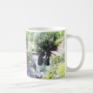 Tasse intuitive cavalière de jardin d'épagneul d