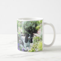 Tasse intuitive cavalière de jardin d'épagneul du