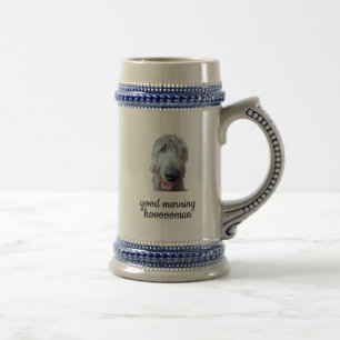 Tasse Irish Wolfhound – Bonjour Hoooooumain