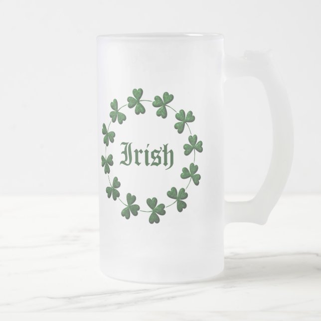Tasse irlandaise 2 de shamrock (Droit)