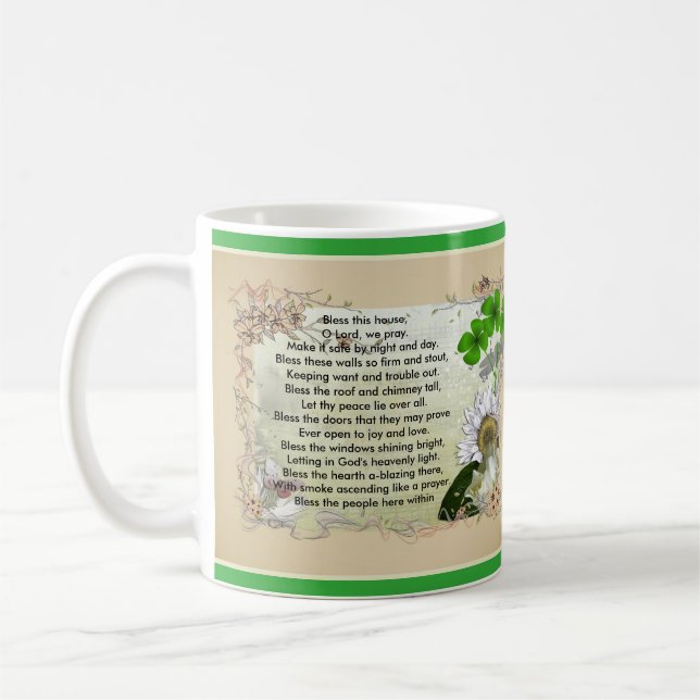 Tasse irlandaise de bénédiction de Chambre (Gauche)