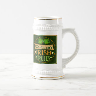 Tasse irlandaise de Pub du jour de St Patrick