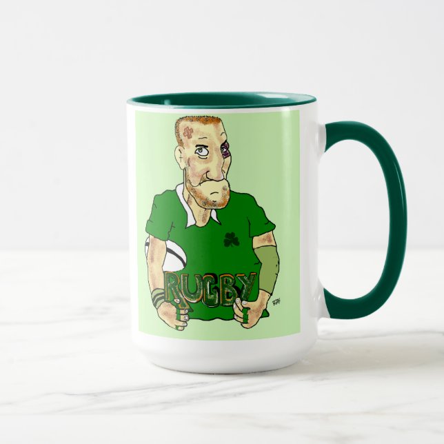 tasse irlandaise de rugby (Droite)