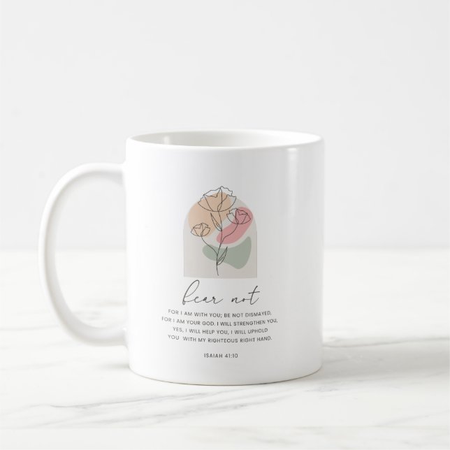 Tasse Isaiah 43:1-3 Ne Crains Pas (Gauche)