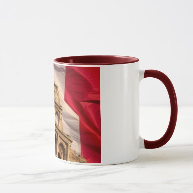 Tasse italienne de drapeau (Droite)