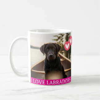 Tasse J'adore les Labradors