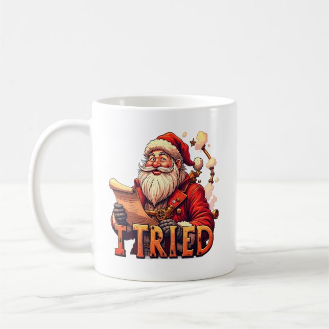 Tasse J'ai essayé le Père Noël (Gauche)